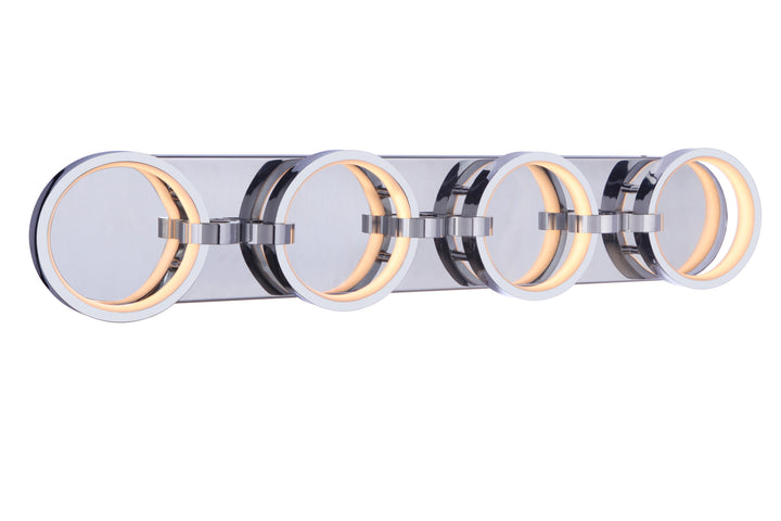 Context Ring LED Vanity Light in Chrome by Craftmade