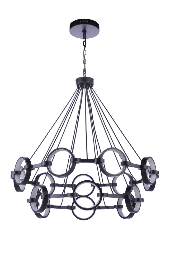 Context Ring Tier LED Chandelier by Craftmade - view 7