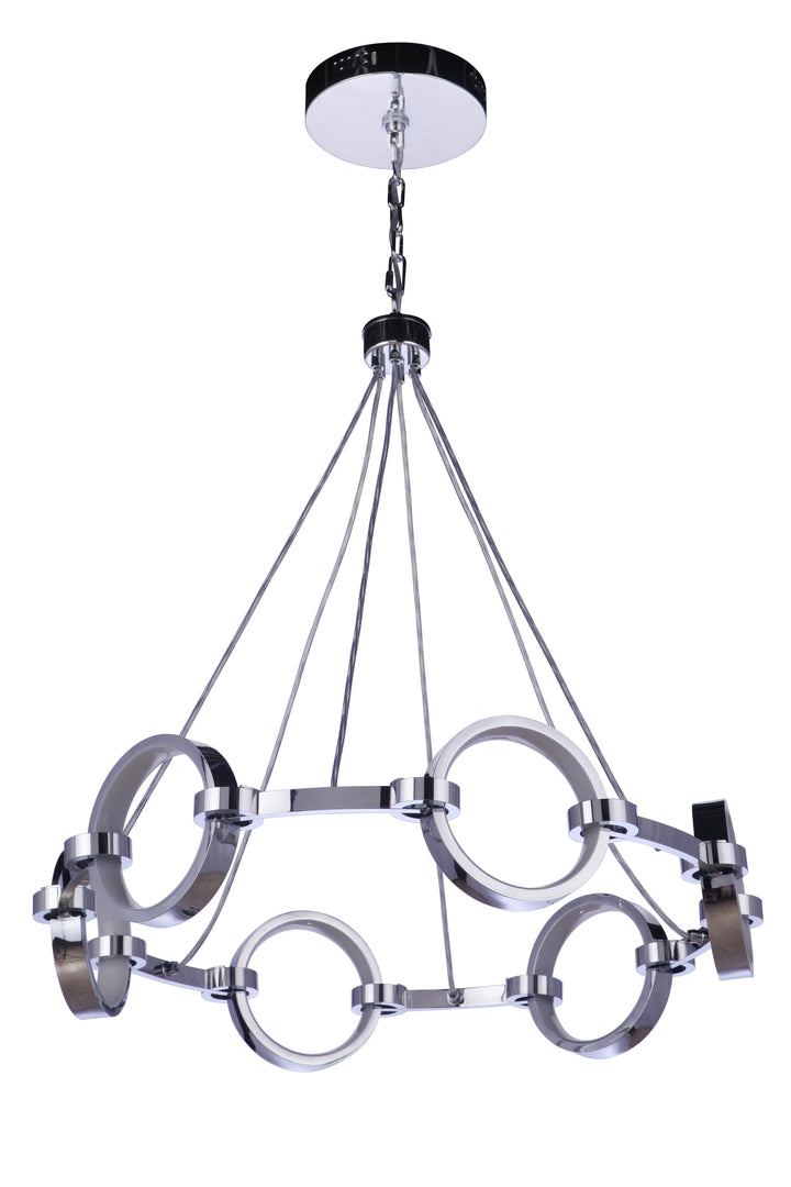 Context Ring LED Chandelier by Craftmade - view 2