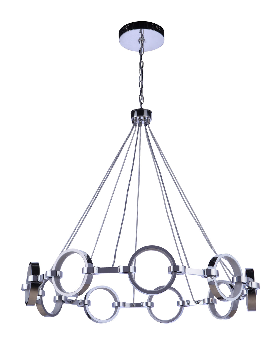 Context Ring LED Chandelier by Craftmade - view 9
