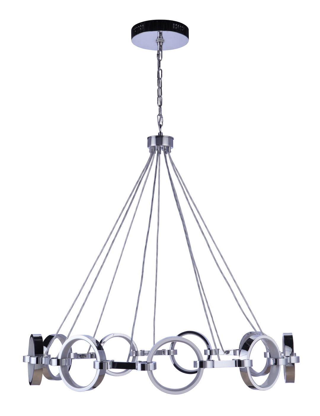Context Ring LED Chandelier by Craftmade - view 8