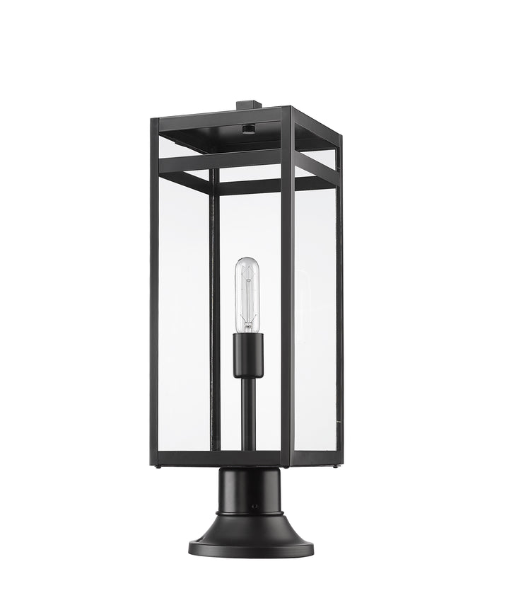 Nuri - 1 Light Outdoor Pier Mount Light (596PHBR-553PM)