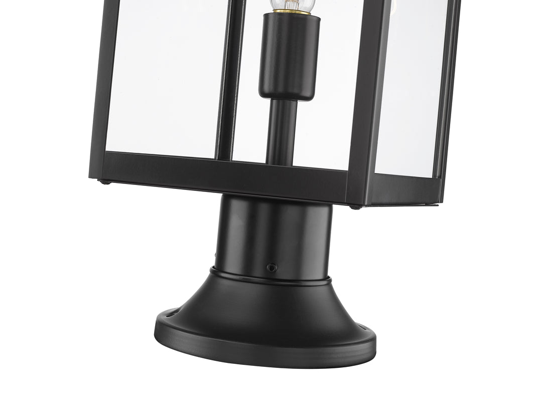Nuri - 1 Light Outdoor Pier Mount Light (596PHMR-553PM)