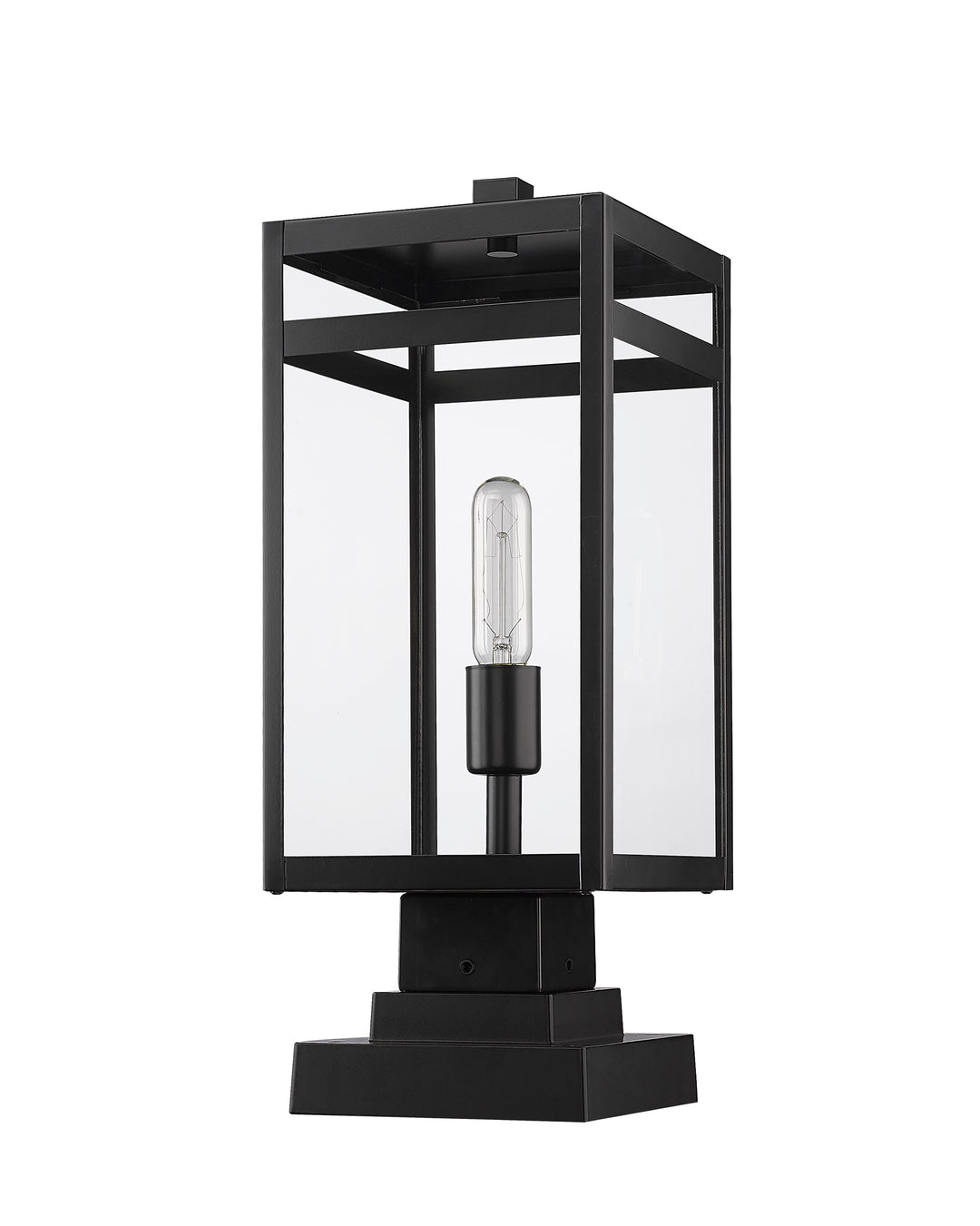 Nuri - 1 Light Outdoor Pier Mount Light (596PHMS-SQPM)