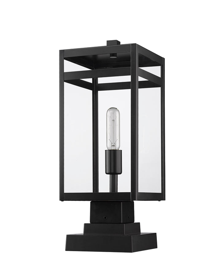 Nuri - 1 Light Outdoor Pier Mount Light (596PHMS-SQPM)