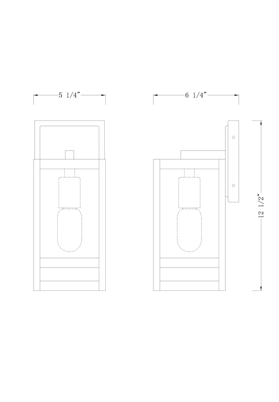 Nuri - 1 Light Outdoor Wall Light