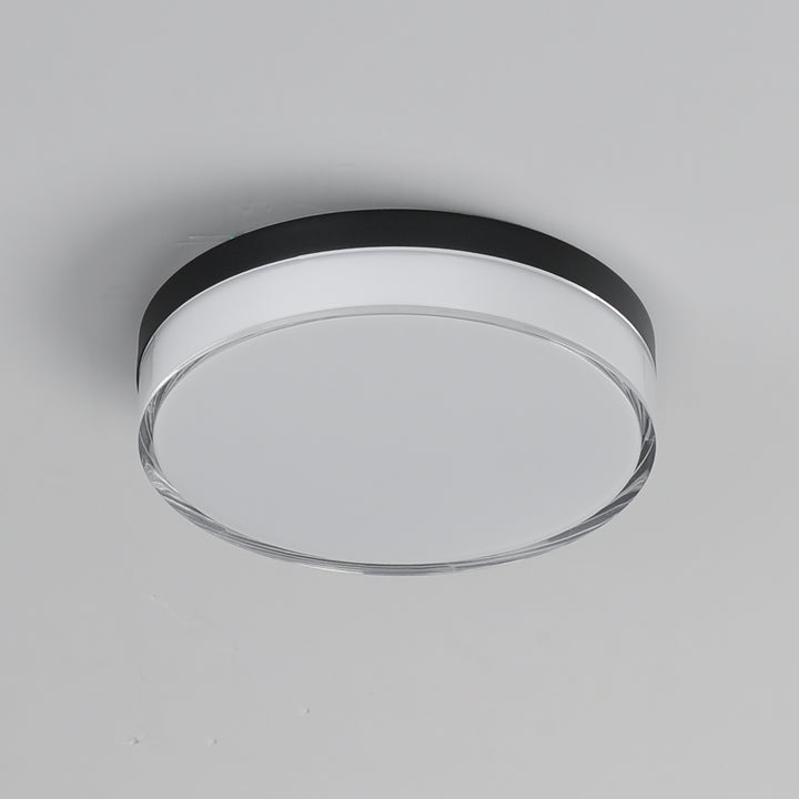 Edge LED Flush Mount Black alternate view