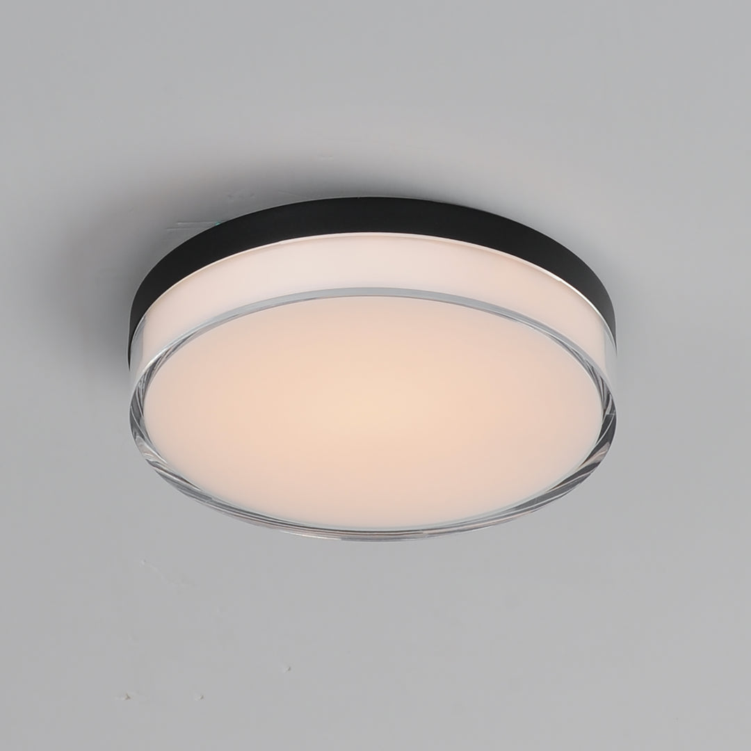 Edge LED Flush Mount Black alternate view