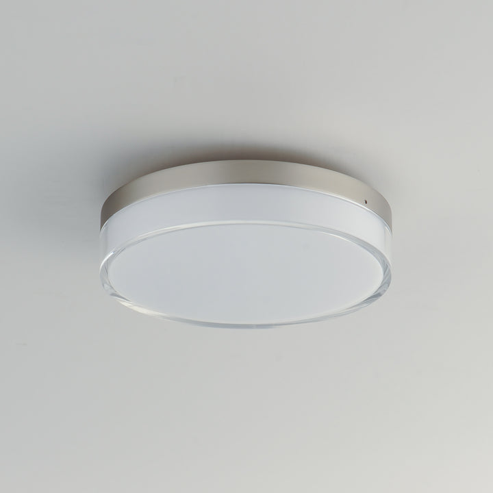 Edge LED Flush Mount Satin Nickel alternate view