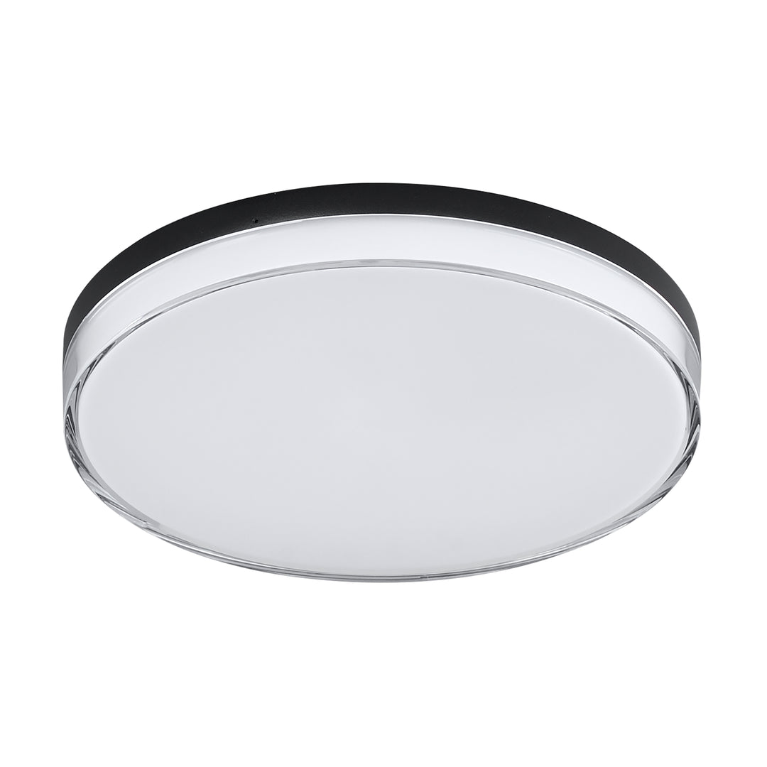 Edge LED Flush Mount Black
