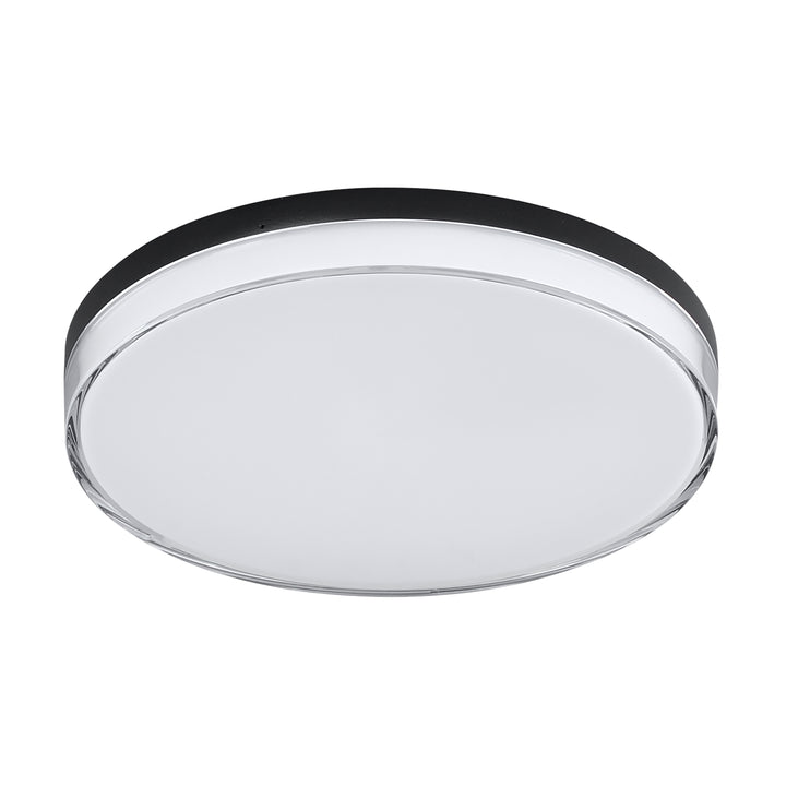Edge LED Flush Mount Black