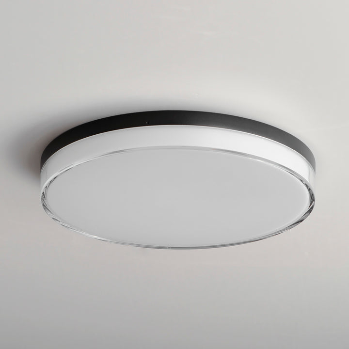 Edge LED Flush Mount Black alternate view