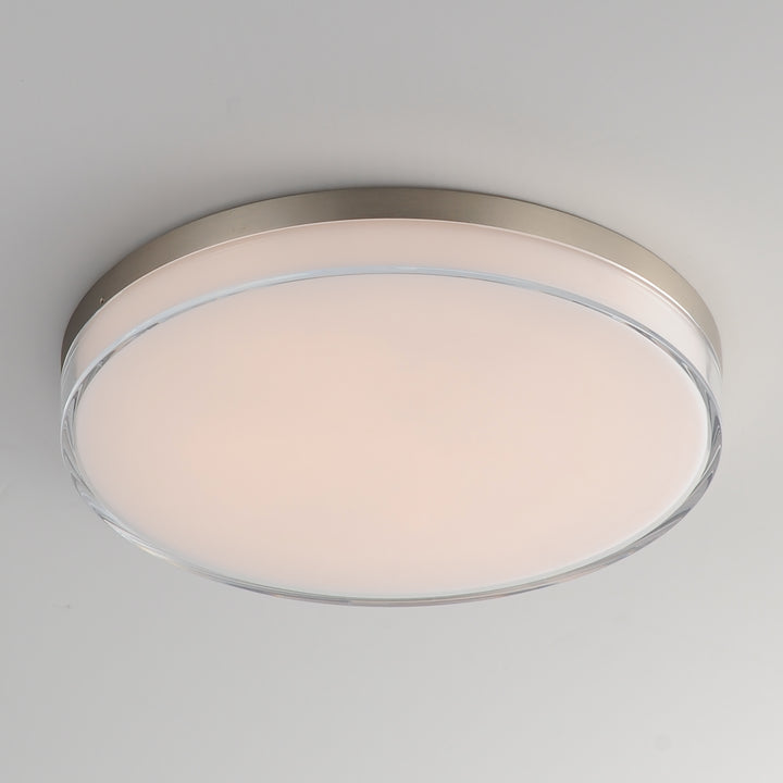 Edge LED Flush Mount Satin Nickel alternate view