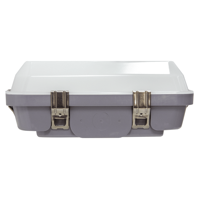 LED 4ft High Bay Vapor Fixture - CCT &amp; Power Adjustable