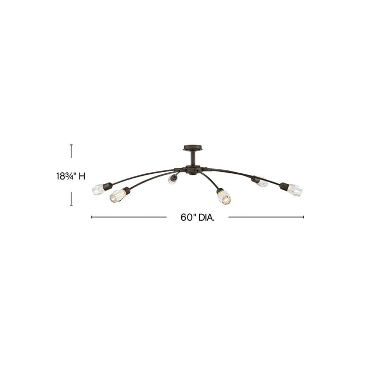 Atera Single Tier Chandelier