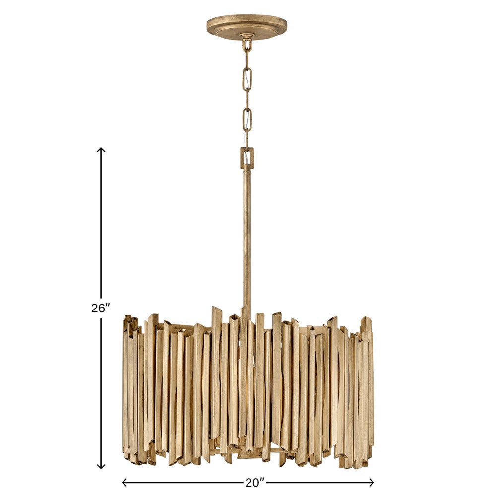 Roca Large Convertible Pendant