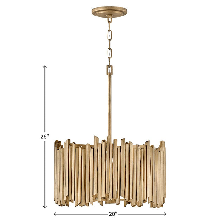 Roca Large Convertible Pendant