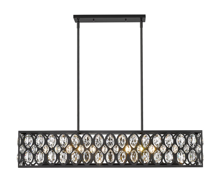 Dealey - 7 Light Linear Chandelier