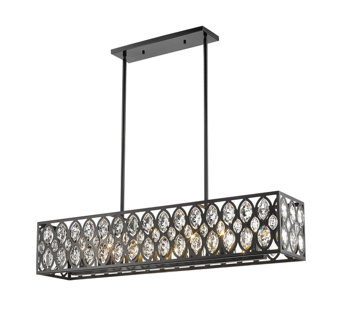 Dealey - 7 Light Linear Chandelier