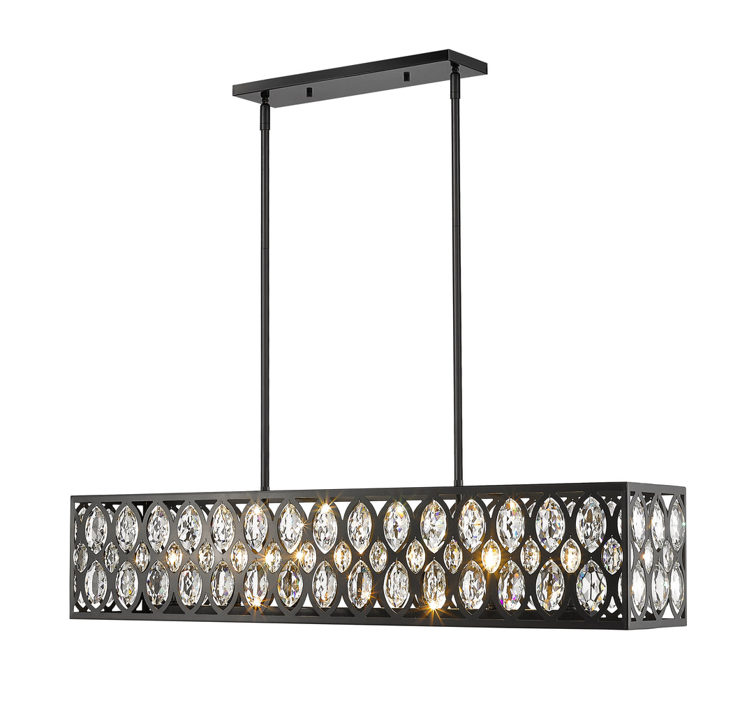 Dealey - 7 Light Linear Chandelier