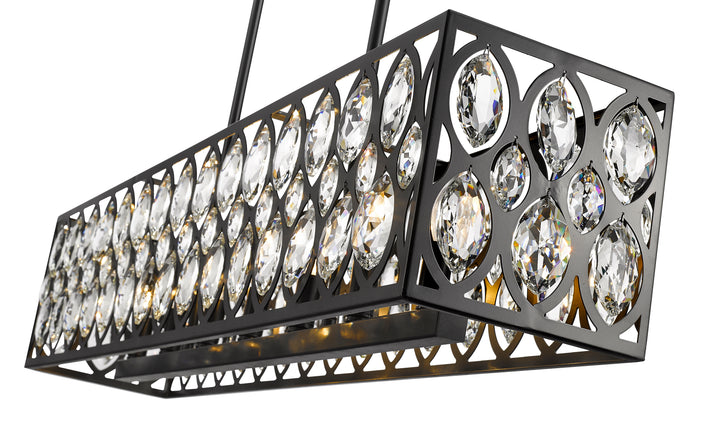 Dealey - 7 Light Linear Chandelier