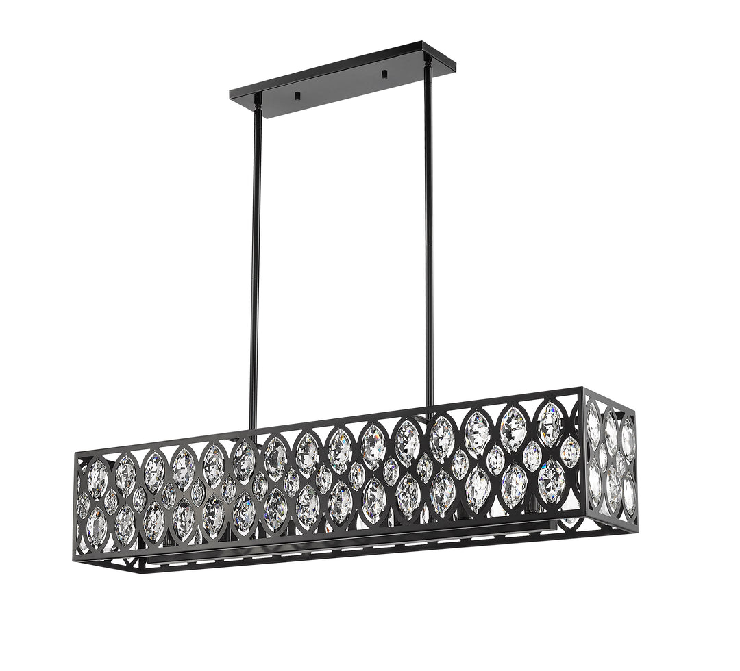 Dealey - 7 Light Linear Chandelier