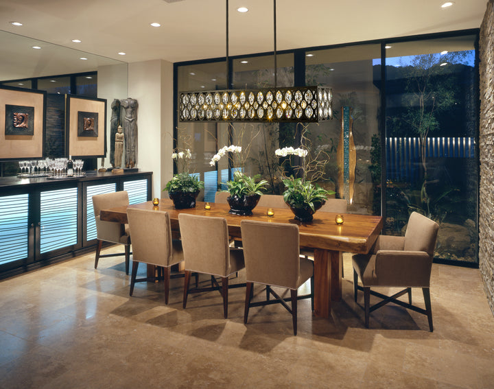 Dealey - 7 Light Linear Chandelier