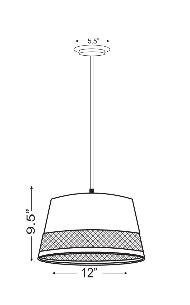 Maddox - 1 Light Pendant