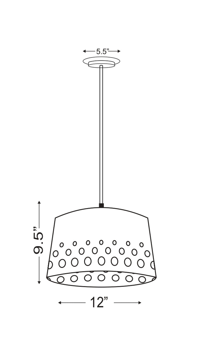 Katie - 1 Light Pendant