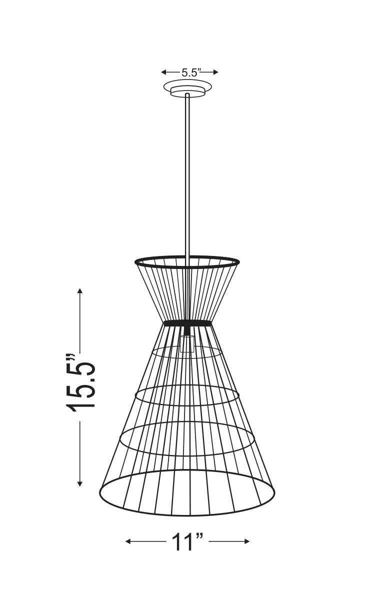 Alito - 1 Light Pendant
