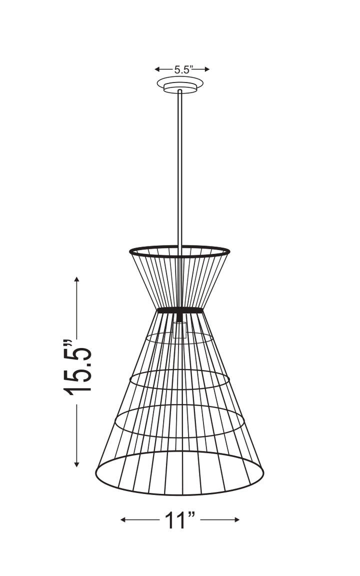 Alito - 1 Light Pendant