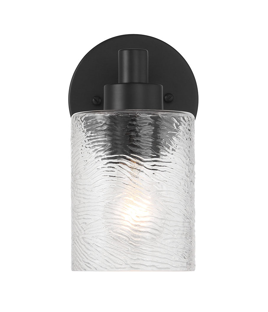 Lyndsey Wall Sconce in Flat Black by Craftmade