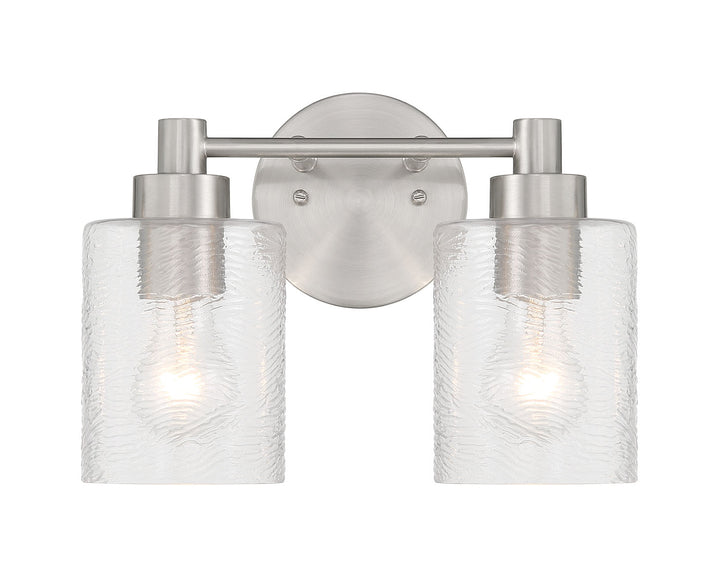 Lyndsey Vanity Light in Brushed Polished Nickel by Craftmade