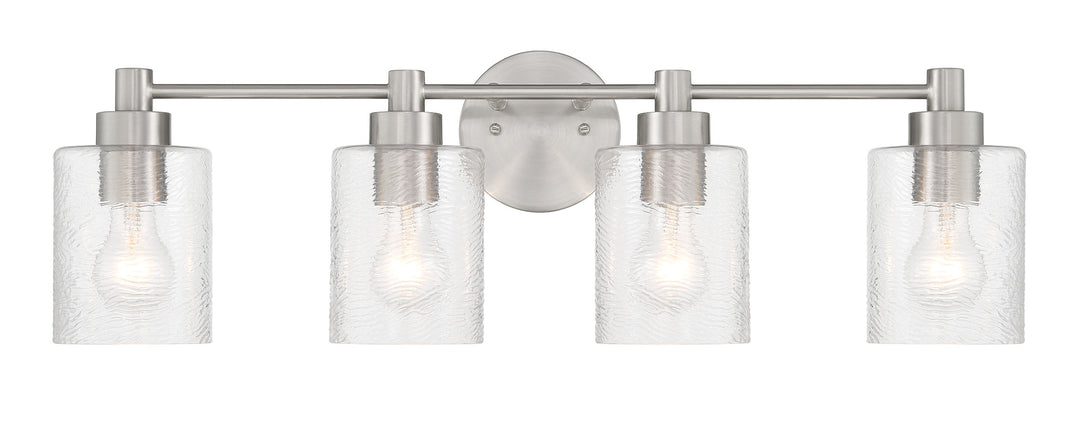 Lyndsey Vanity Light in Brushed Polished Nickel by Craftmade