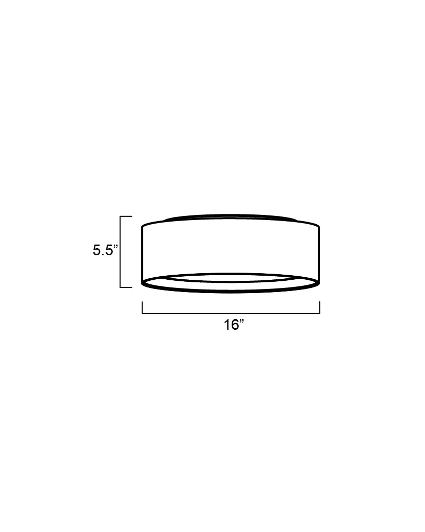 Prime LED Flush Hi-Lo Dim Sensor dimensions diagram