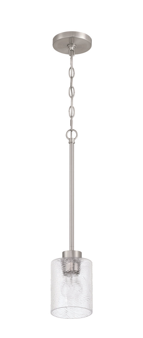Lyndsey Pendant in Brushed Polished Nickel by Craftmade