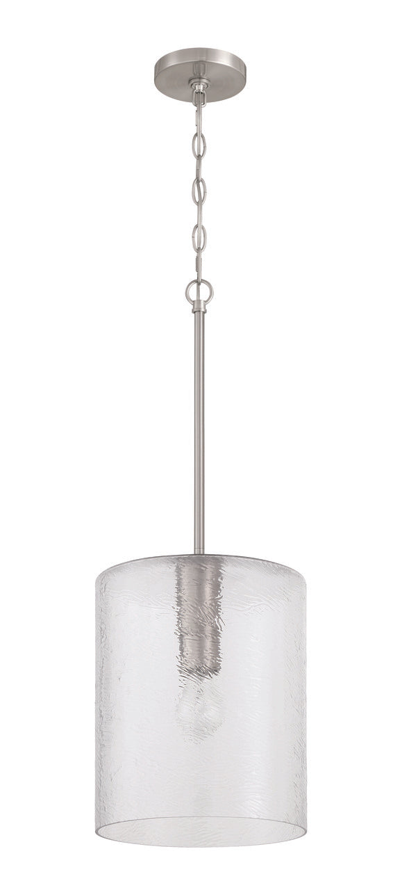 Lyndsey Pendant in Brushed Polished Nickel by Craftmade