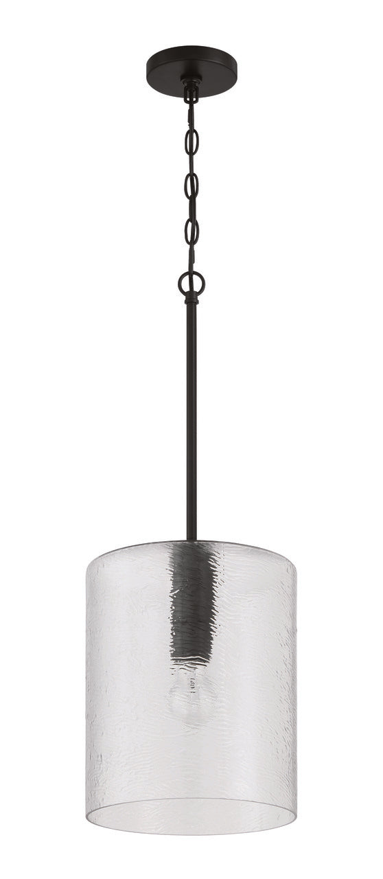 Lyndsey Pendant in Flat Black by Craftmade
