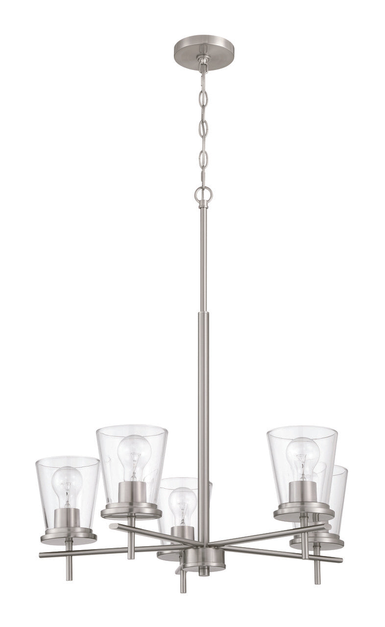Connell 5-Light Chandelier by Craftmade - view 2