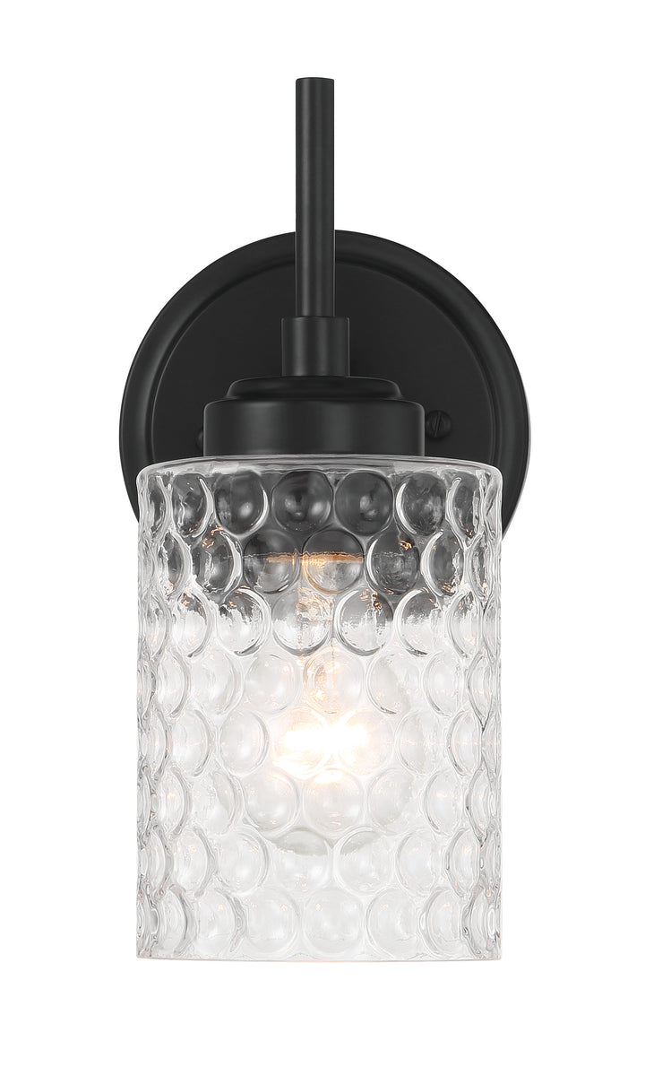 Claire Wall Sconce in Flat Black by Craftmade