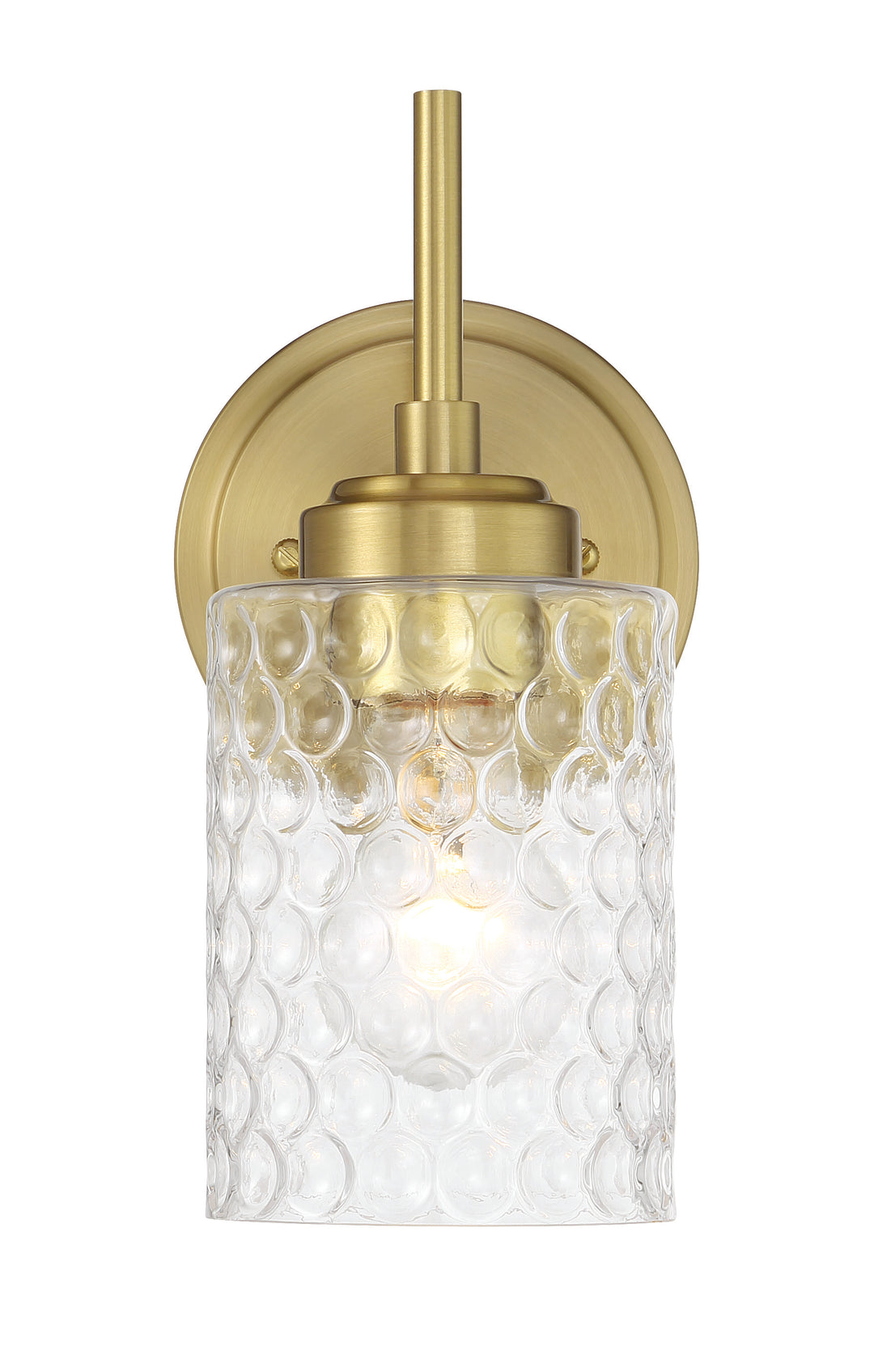 Claire Wall Sconce in Satin Brass by Craftmade