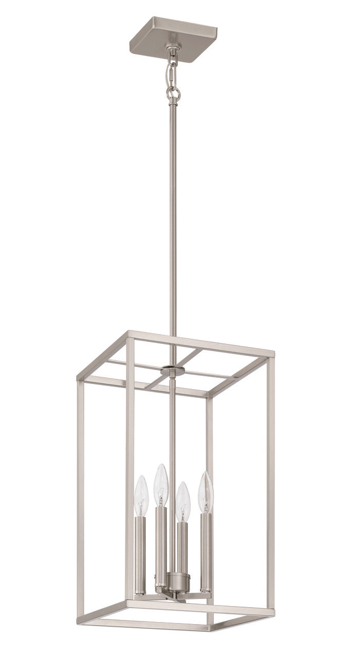 Signature Foyer Pendant in Brushed Polished Nickel by Craftmade