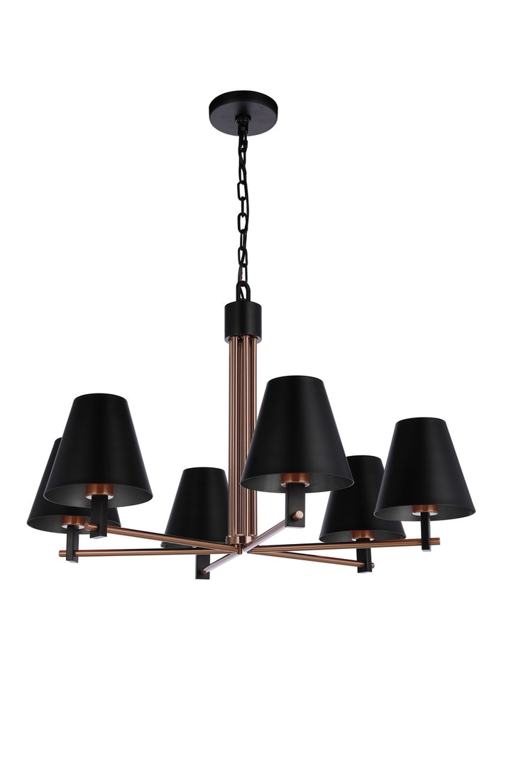 Blake Chandelier, 6-Light, by Craftmade