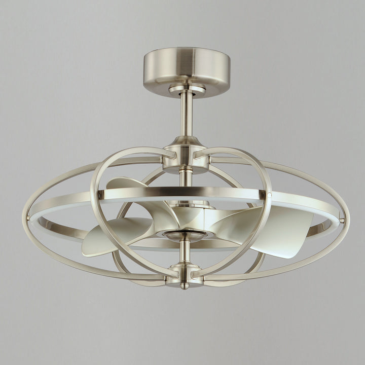 Corona WiFi-enabled LED Fandelight Satin Nickel alternate view