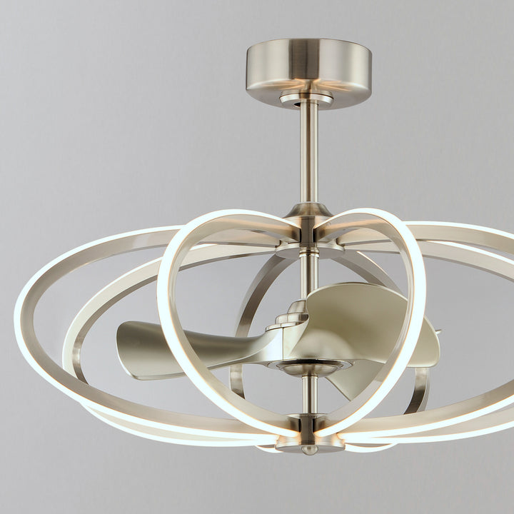 Solstice 8-Light WiFi-enabled LED Fandelight by Maxim Lighting - view 2