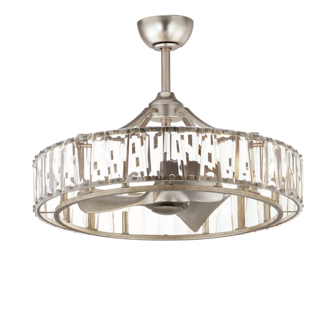 Odeon 8-Light WiFi-enabled LED Fandelight