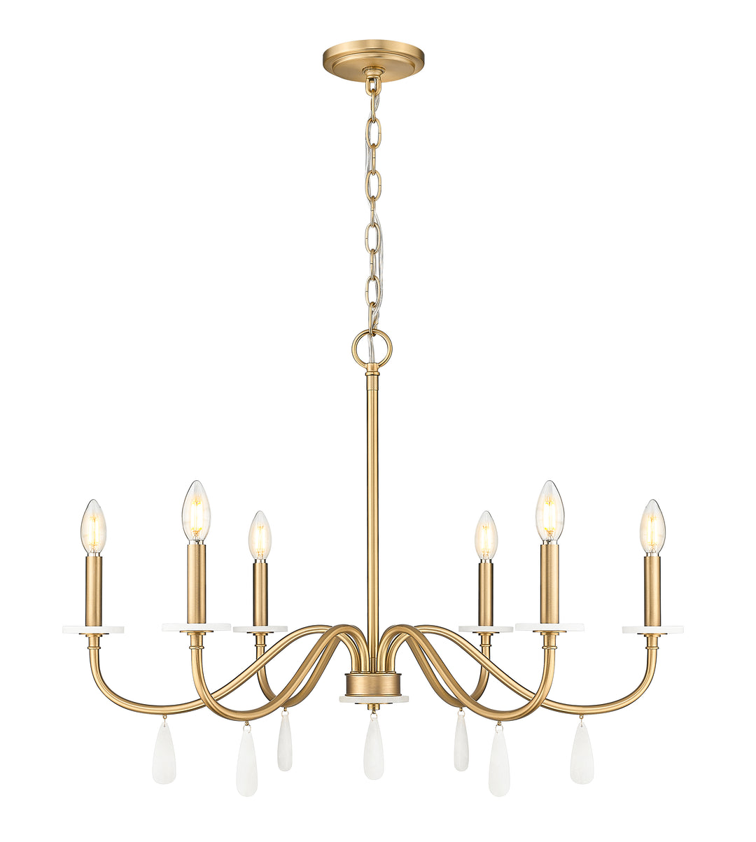 Toussant - 6 Light Chandelier