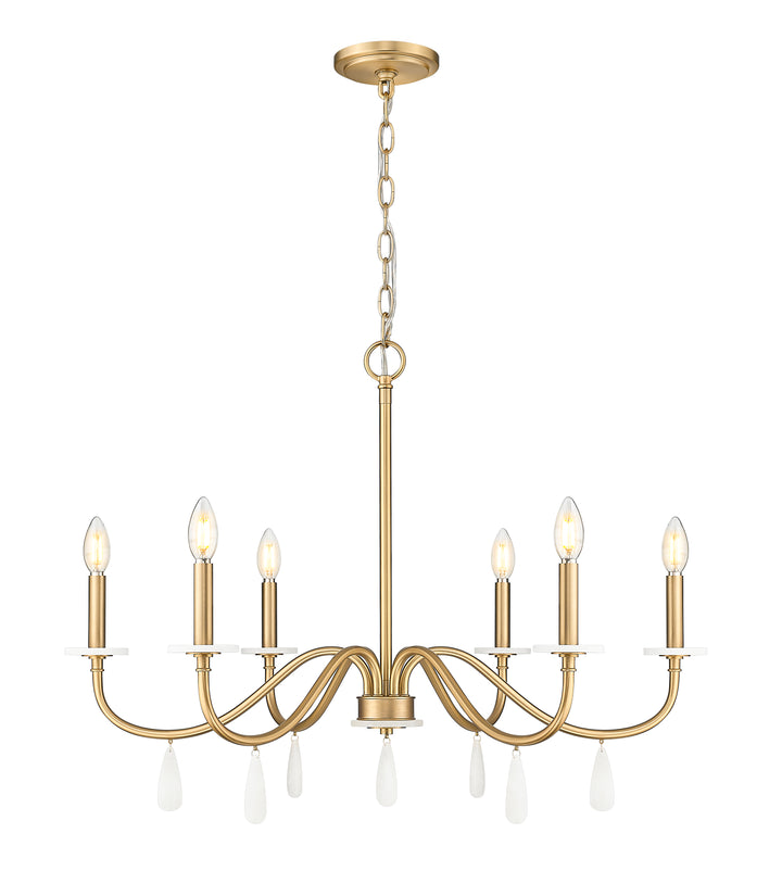 Toussant - 6 Light Chandelier