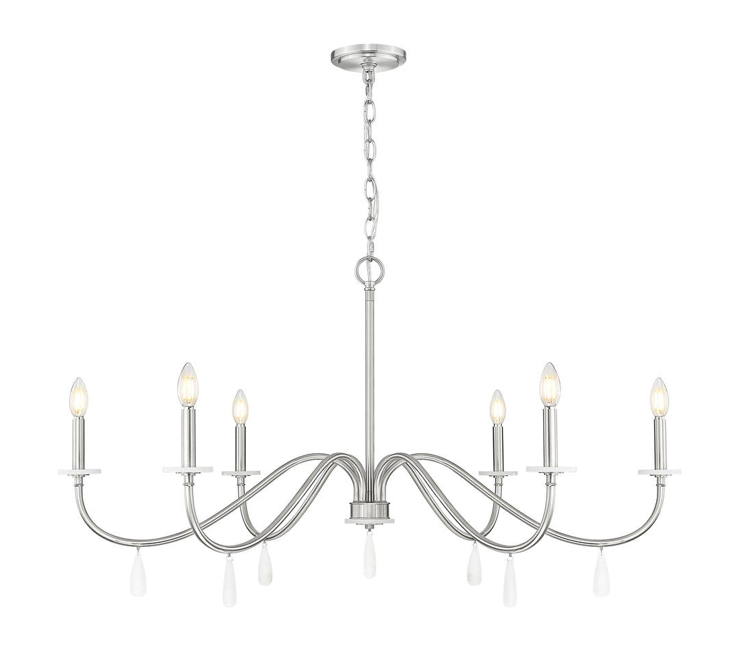 Toussant - 6 Light Chandelier