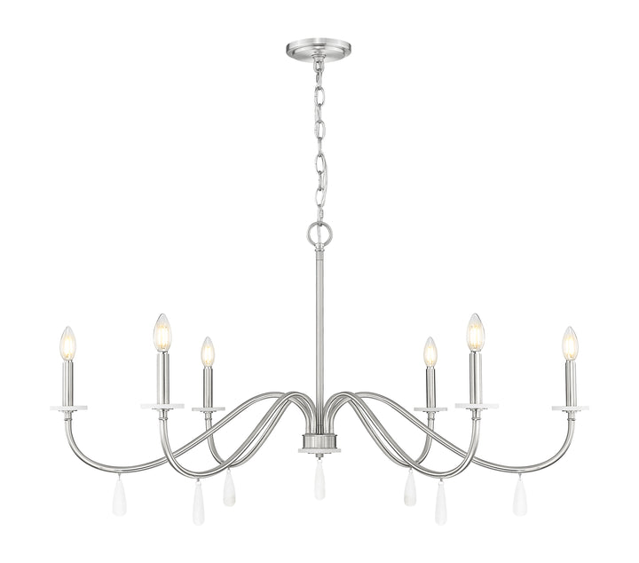 Toussant - 6 Light Chandelier